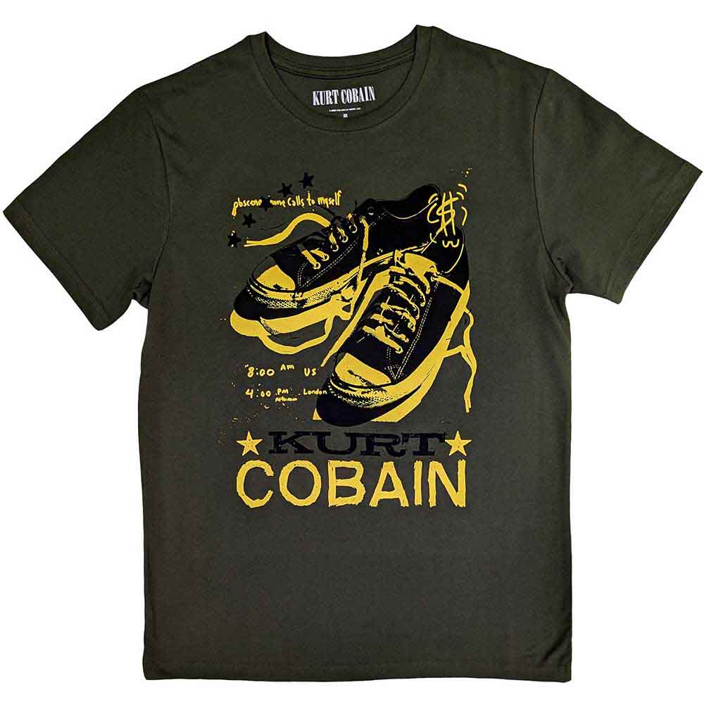Kurt Cobain Converse [T-Shirt] - Golden Apple Comics