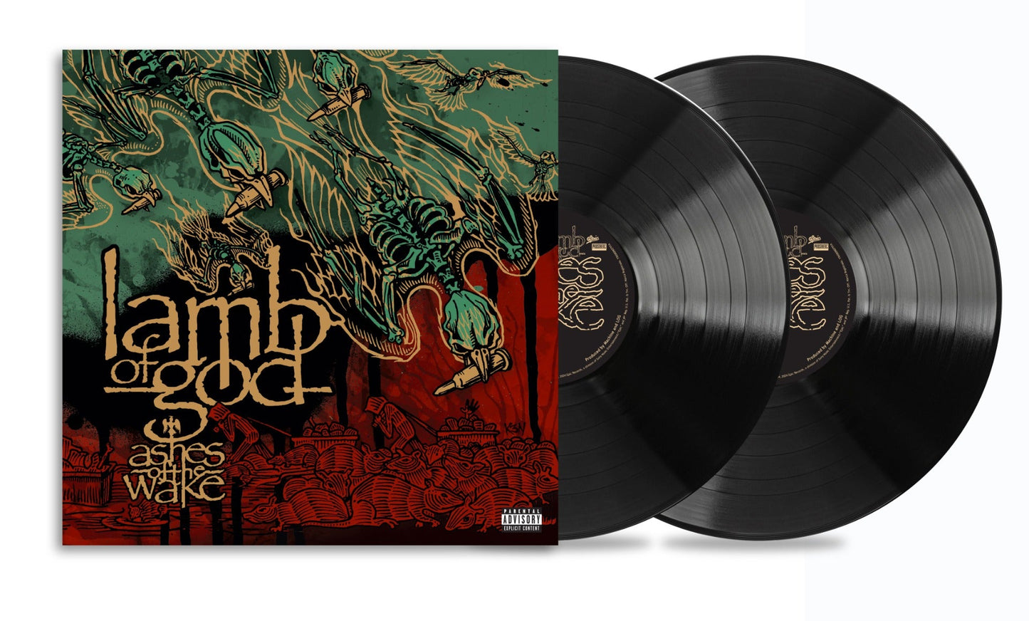 Lamb Of God Ashes Of The Wake (Deluxe Edition, Bonus Tracks, Anniversary Edition, Expanded Version) (2 Lp's) [Vinyl]