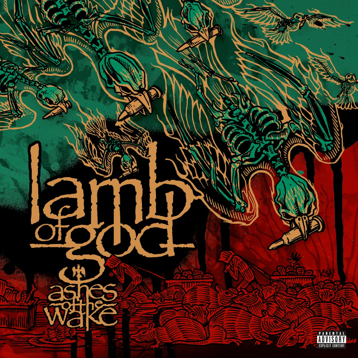 Lamb Of God Ashes Of The Wake (Deluxe Edition, Bonus Tracks, Anniversary Edition, Expanded Version) (2 Lp's) [Vinyl]