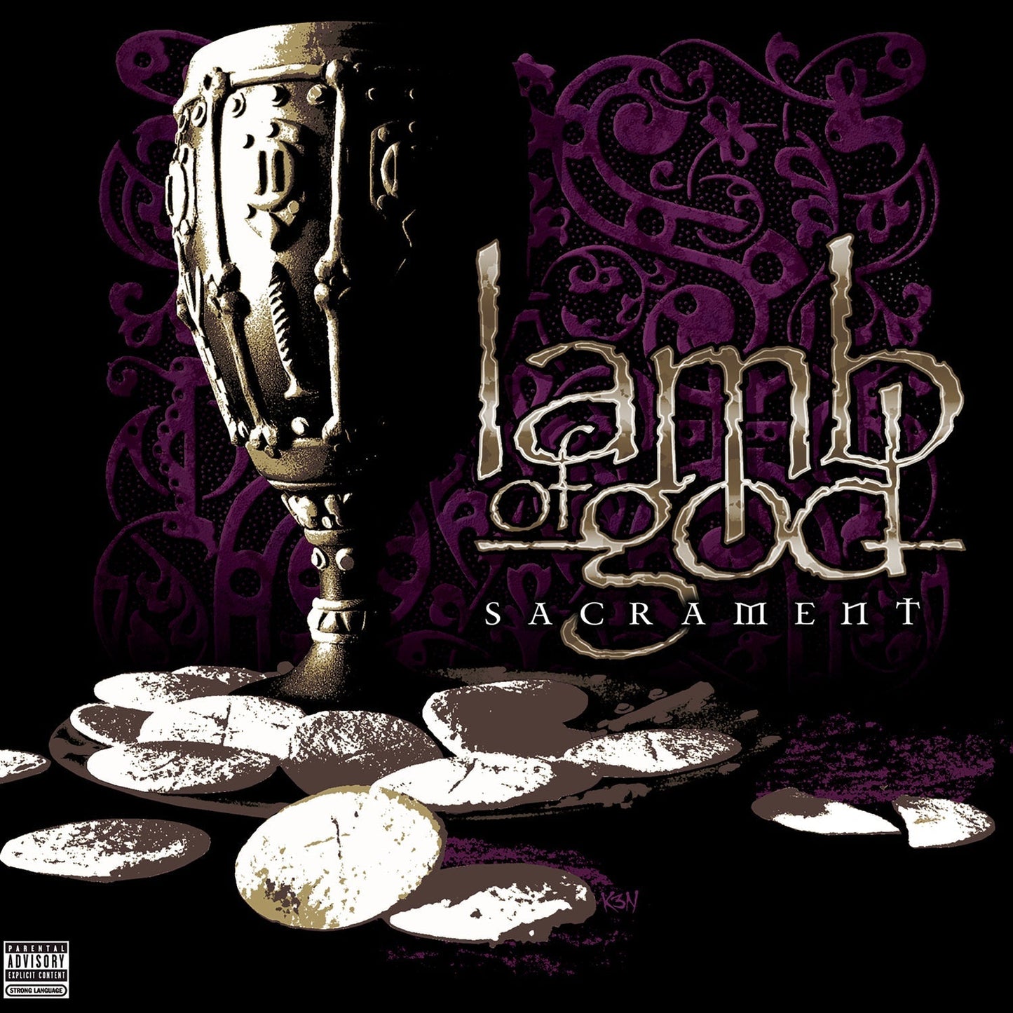 [PRE-ORDER] Lamb Of God - Sacrament [Blackened Purple Vinyl] [Vinyl]
