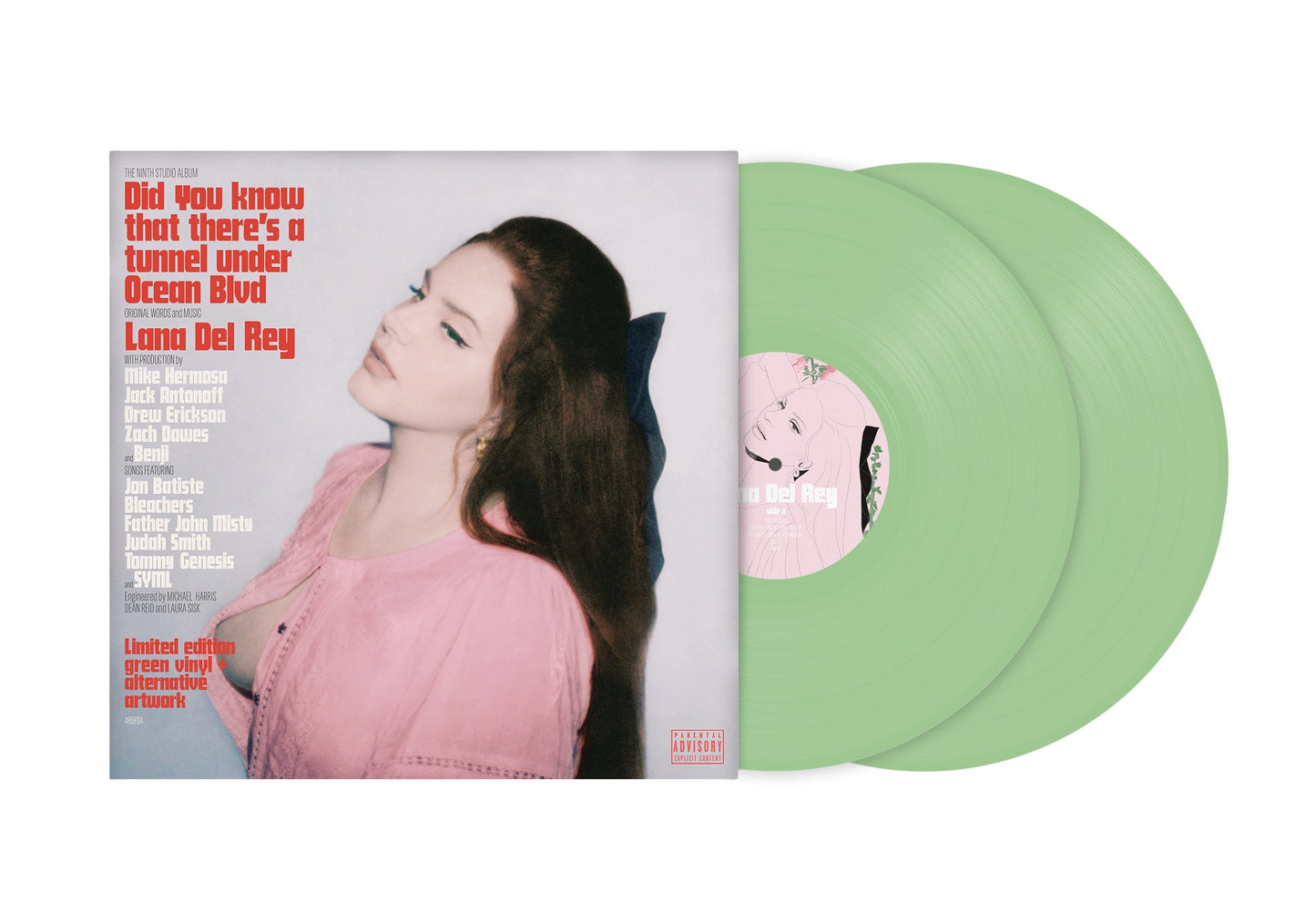 Lana Del Rey Did you know that there’s a tunnel... [Light Green 2 LP/Alt. Cover] [Vinyl]