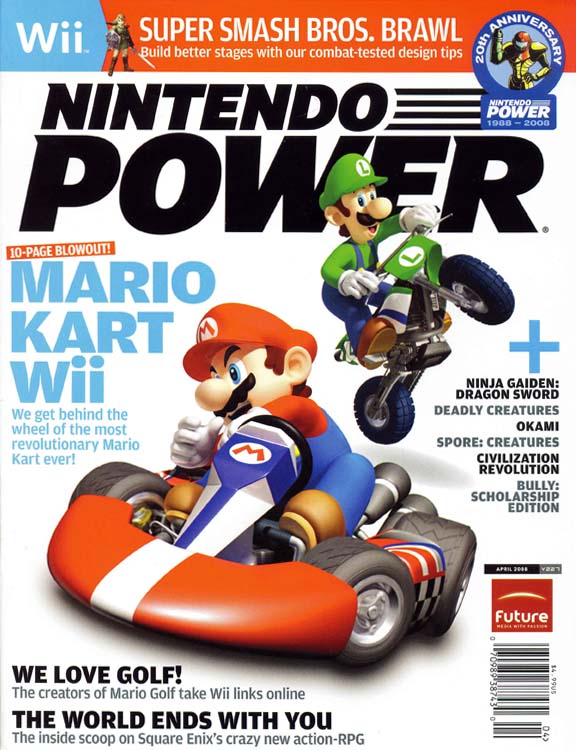 Nintendo Power April 2008 Volume 227 [Subscriber Edition] (Books)