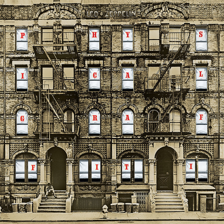 Physical Graffiti [50Th Anniversary Deluxe Edition] 3Lp Vinyl (Remastered + Poster) (Vinyl)