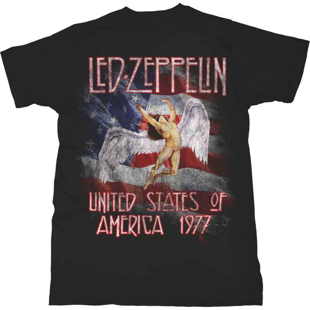 Led Zeppelin Stars N' Stripes USA '77. [T-Shirt] - Golden Apple Comics
