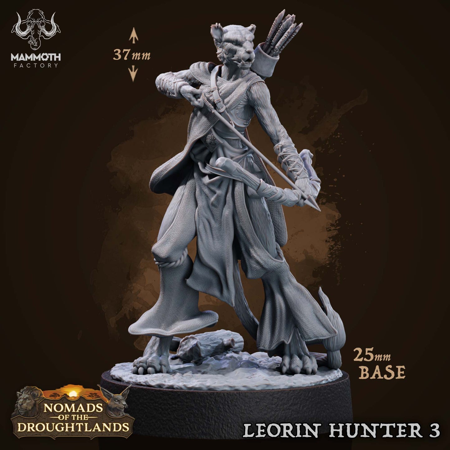 Leorin Hunter: Sculpt 3 (Female Leonin Ranger) - Golden Apple Comics