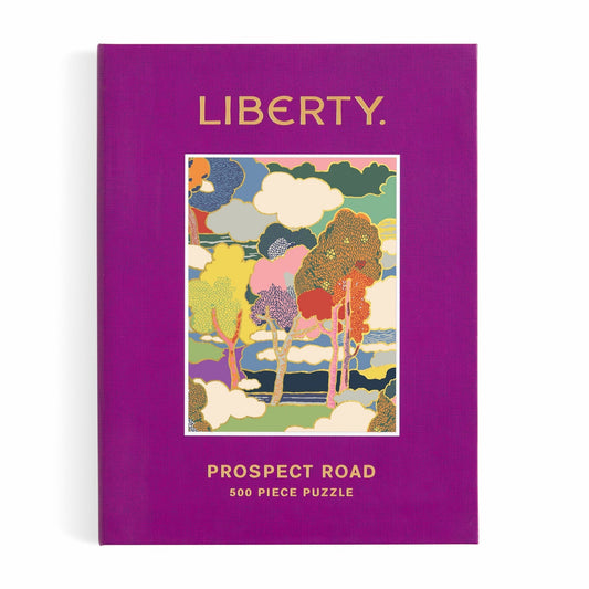 Galison Puzzles: Book Puzzle - 500 Pieces - Liberty - Prospect Road