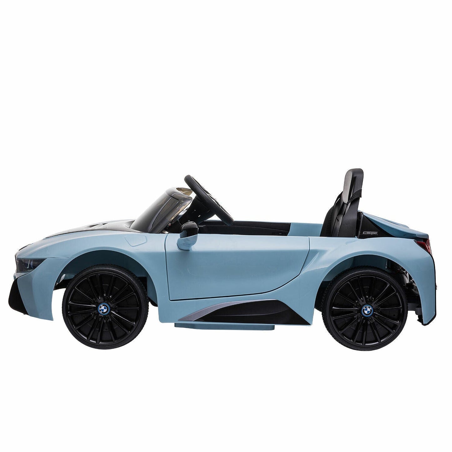 Licensed BMW i8 Electric Ride-On Car for Kids with Remote Control - 12V Powered Vehicle