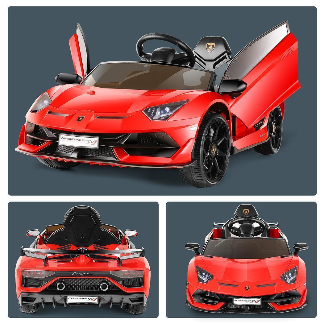 Electric Lamborghini Sian Ride-On Car for Kids with Remote Control, MP3, AUX, and USB Connectivity