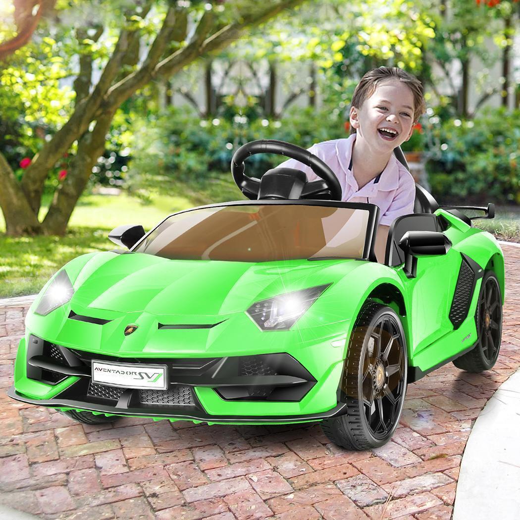 Electric Lamborghini Sian Ride-On Car for Kids with Remote Control, MP3, AUX, and USB Connectivity