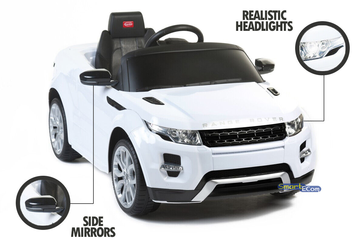 Licensed Land Rover R/C Ride On Car with MP3 Player for Kids - Available in Multiple Colors