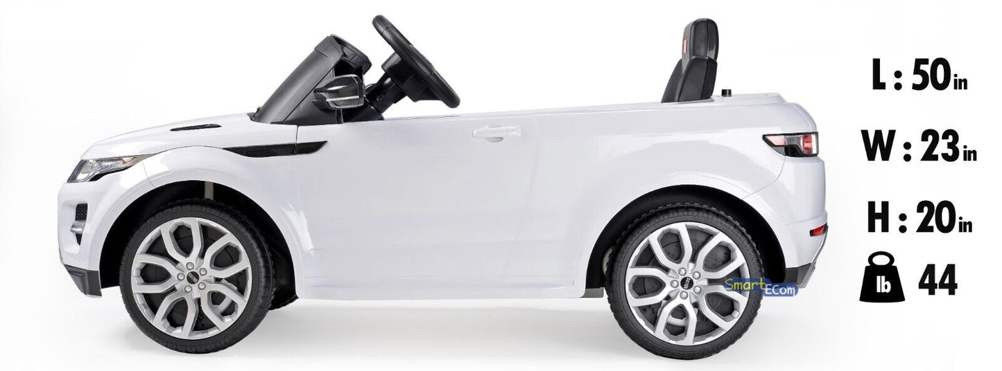 Licensed Land Rover R/C Ride On Car with MP3 Player for Kids - Available in Multiple Colors