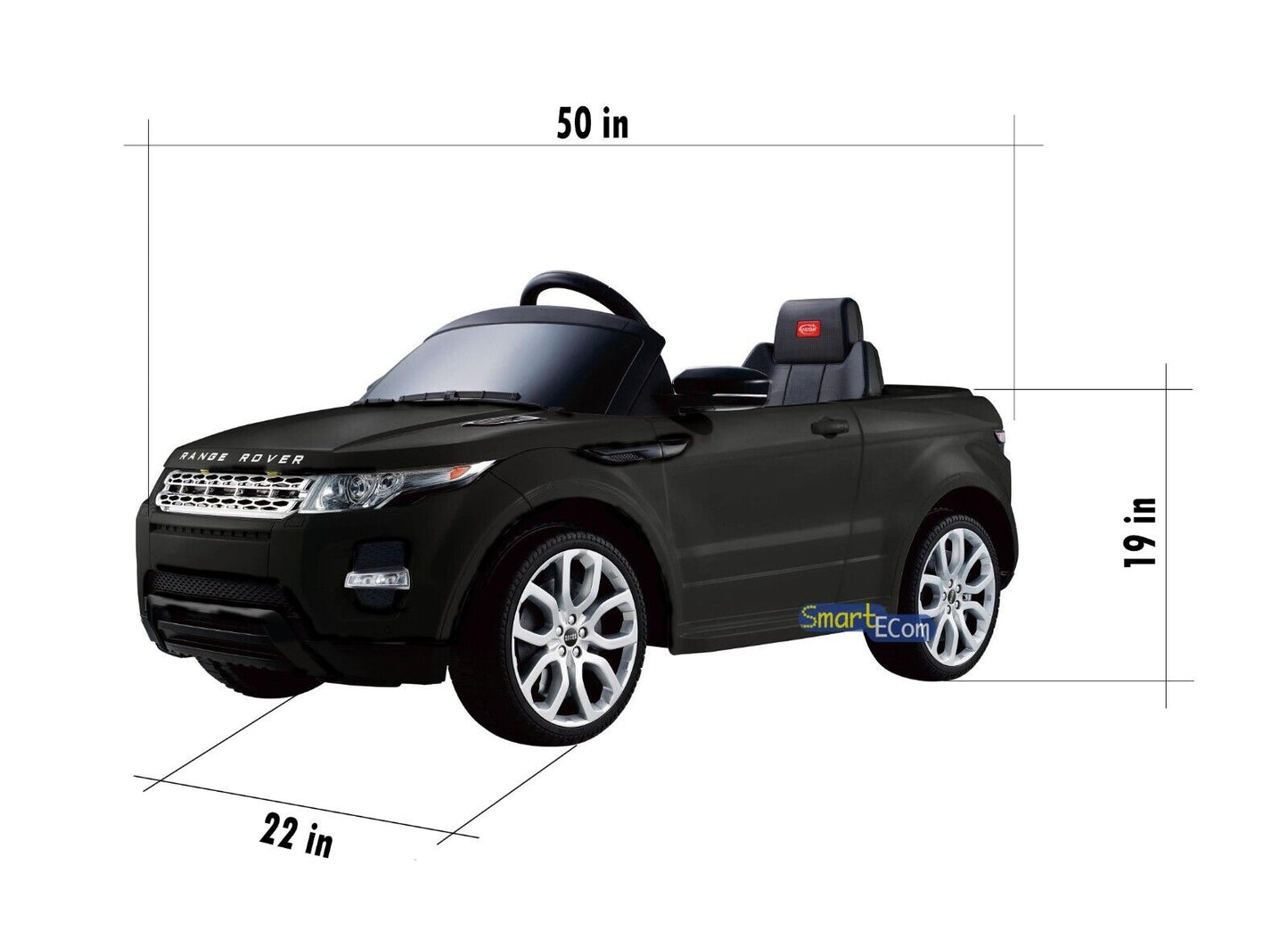 Licensed Land Rover R/C Ride On Car with MP3 Player for Kids - Available in Multiple Colors
