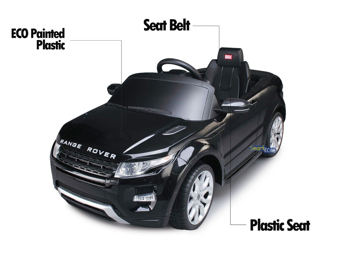 Licensed Land Rover R/C Ride On Car with MP3 Player for Kids - Available in Multiple Colors