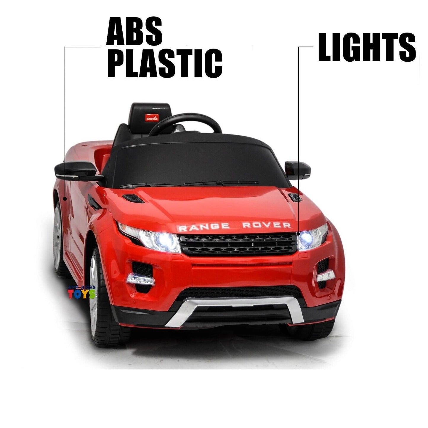 Licensed Land Rover R/C Ride On Car with MP3 Player for Kids - Available in Multiple Colors