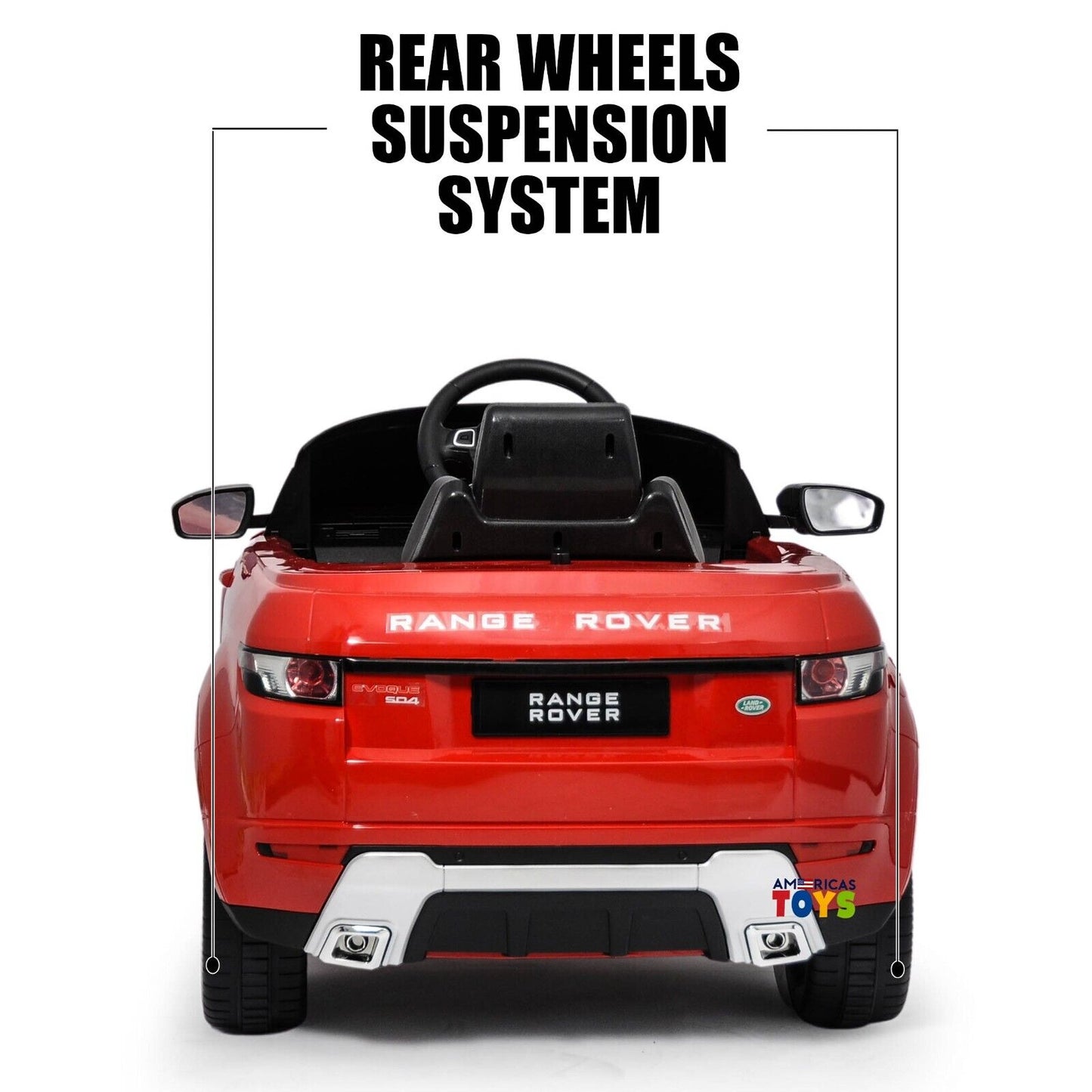 Licensed Land Rover R/C Ride On Car with MP3 Player for Kids - Available in Multiple Colors