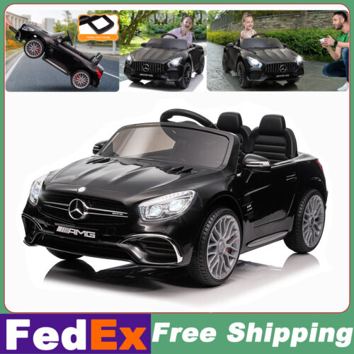 Licensed Mercedes Benz AMG SL65 Electric Ride-On Car for Kids - 12V