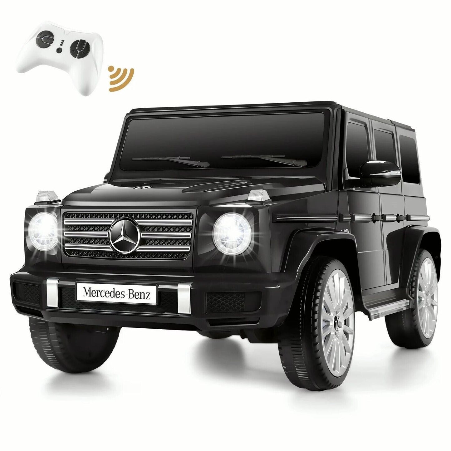 Licensed Mercedes-Benz G500 4WD Kids Ride-On Car with Remote Control - Perfect Gift for Children