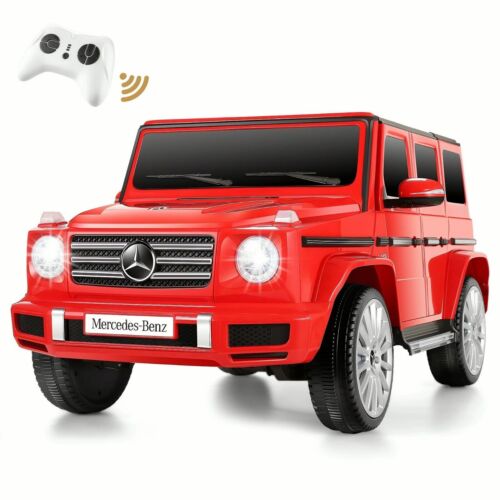 Licensed Mercedes-Benz G500 4WD Kids Ride-On Car with Remote Control - Perfect Gift for Children