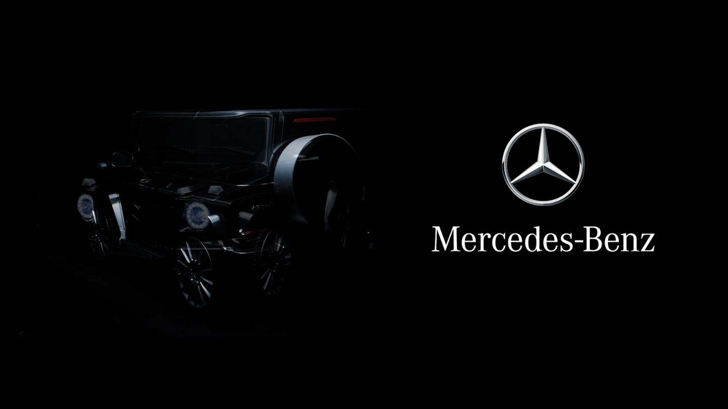 Licensed Mercedes-Benz G500 4WD Kids Ride-On Car with Remote Control - Perfect Gift for Children