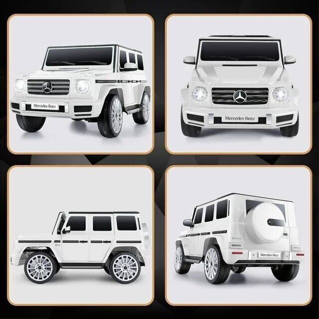 Licensed Mercedes-Benz G500 4WD Kids Ride-On Car with Remote Control - Perfect Gift for Children
