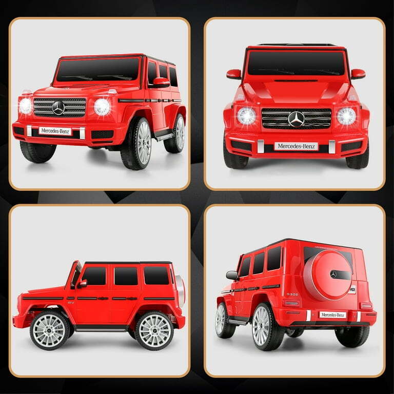 Licensed Mercedes-Benz G500 4WD Kids Ride-On SUV with Remote Control - A+ Quality