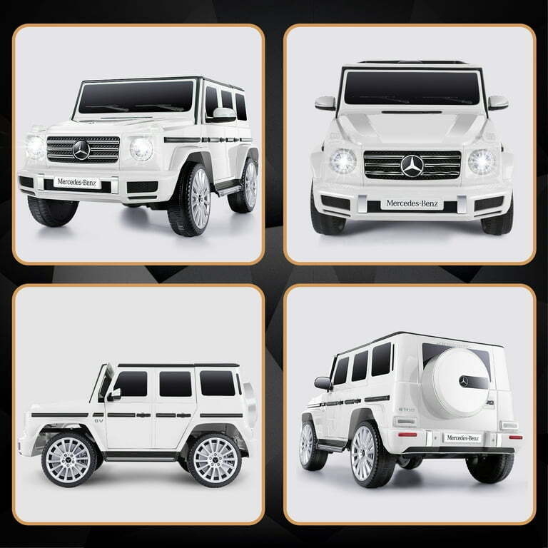 Licensed Mercedes-Benz G500 4WD Kids Ride-On SUV with Remote Control - A+ Quality