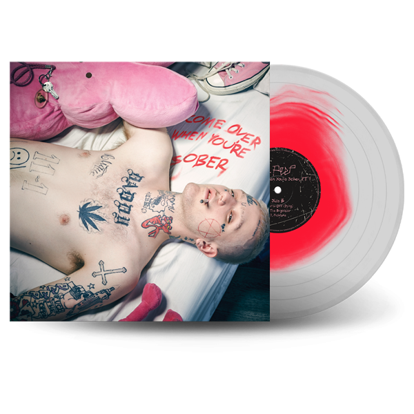 Lil Peep Come Over When You're Sober, Pt.1 (Clear & Pink Colored Vinyl) [Vinyl]