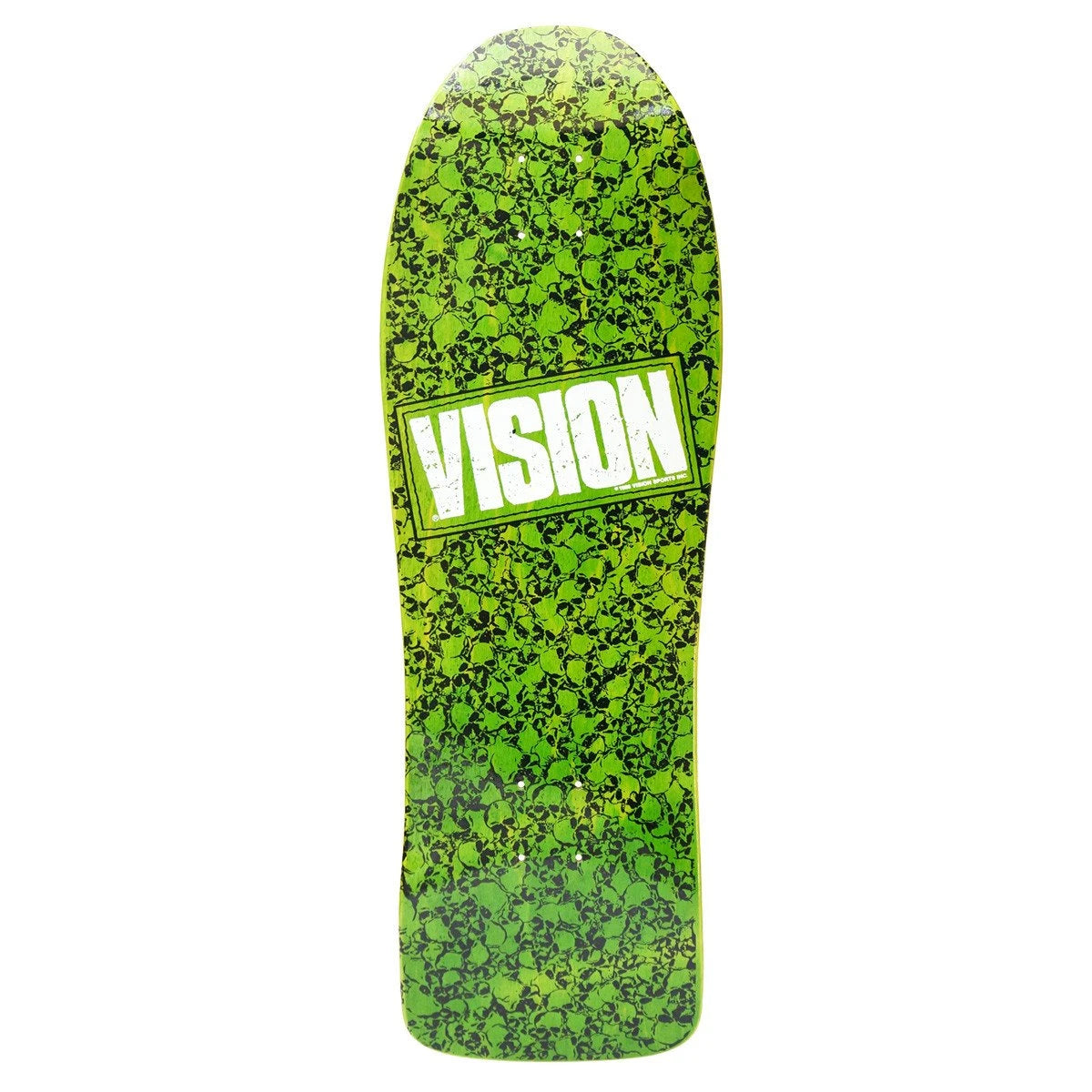 Vision Punk Skull Modern Concave - 10" Skateboard Deck