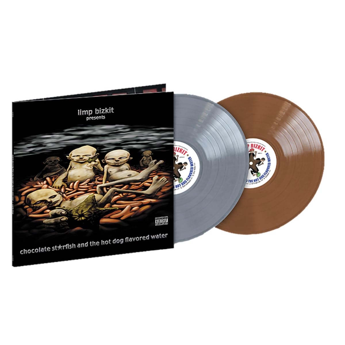 Limp Bizkit Chocolate Starfish and The Hotdog Flavored Water [Explicit Content] (Limited Edition, Opaque Grey & Opaque Brown Colored Vinyl) (2 Lp) [Vinyl]