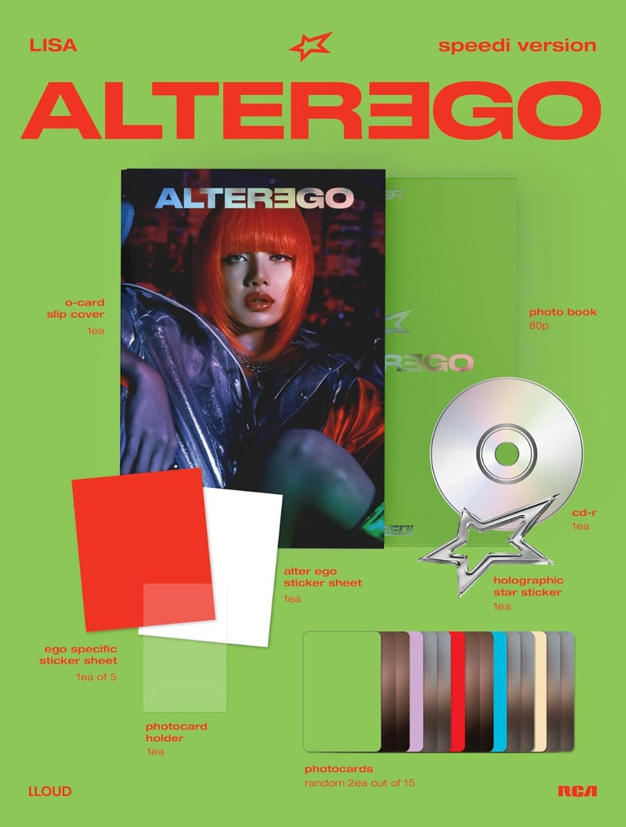 Alter Ego Photobook: Speedi Version {Explicit Content] (Indie Exclusive, Sticker, Photo / Photo Card) (CD)