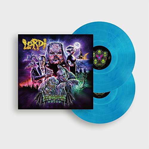 Lordi Screem Writers Guild 2LP (transparent+blue marbled in gatefold) [Vinyl]