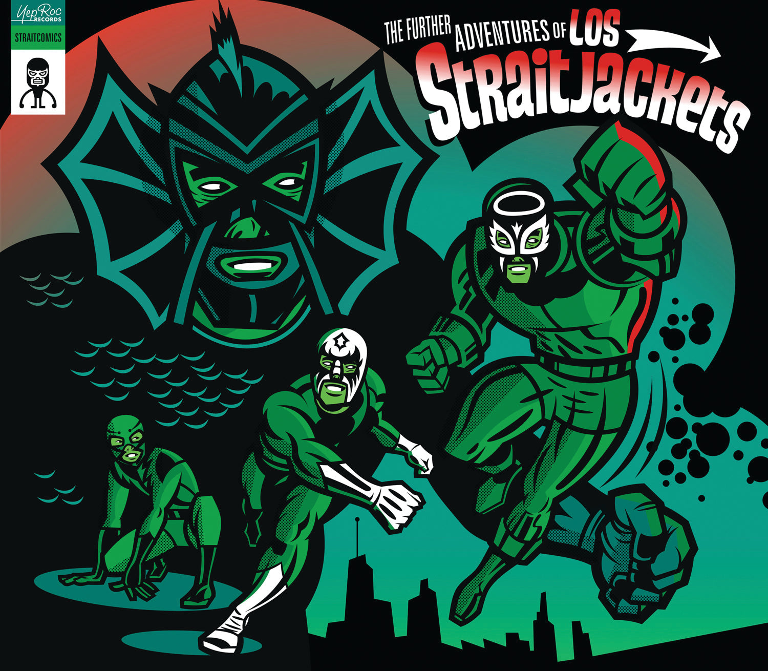 The Further Adventures of Los Straitjackets (CD) - Golden Apple Comics