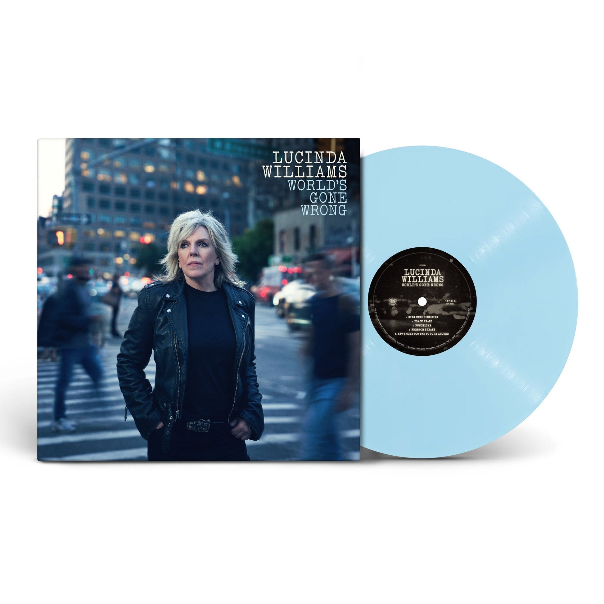 World'S Gone Wrong (Indie Exclusive) [Sky Blue Vinyl] [Vinyl] - Golden Apple Comics