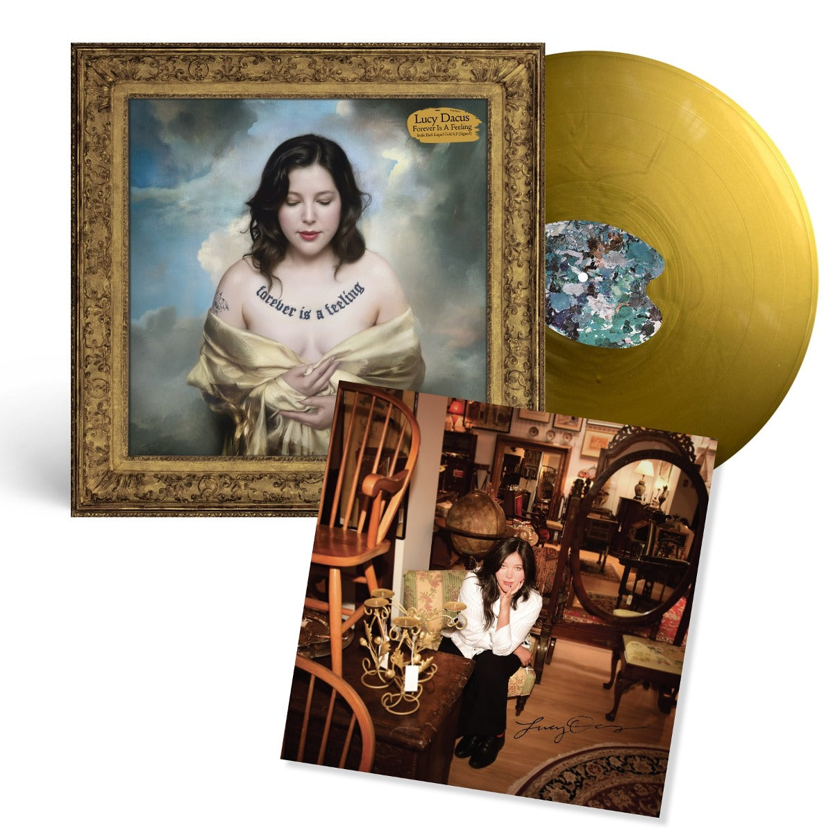 Forever Is A Feeling (Indie Exclusive, Limited Edition, Liquid Gold Colored Vinyl, Autographed / Star Signed) (Vinyl)