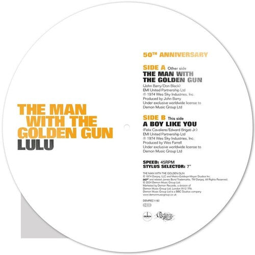 James Bond: The Man With The Golden Gun (Limited Picture Disc Vinyl) [Import] [Vinyl]