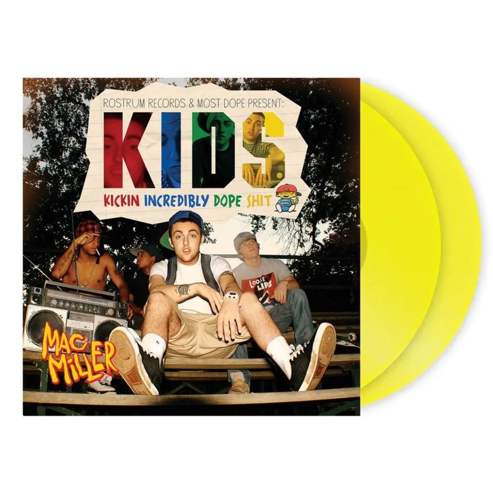 Mac Miller K.I.D.S. (Limited Edition, Translucent Yellow Colored Vinyl) (2 Lp's) [Vinyl]