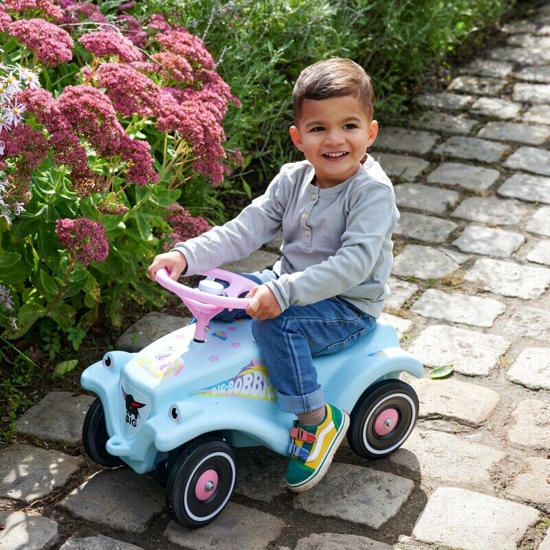 Magical Unicorn Horn BIG Bobby Car Classic Ride-On