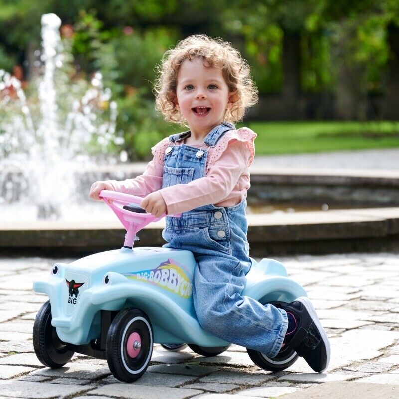 Magical Unicorn Horn BIG Bobby Car Classic Ride-On