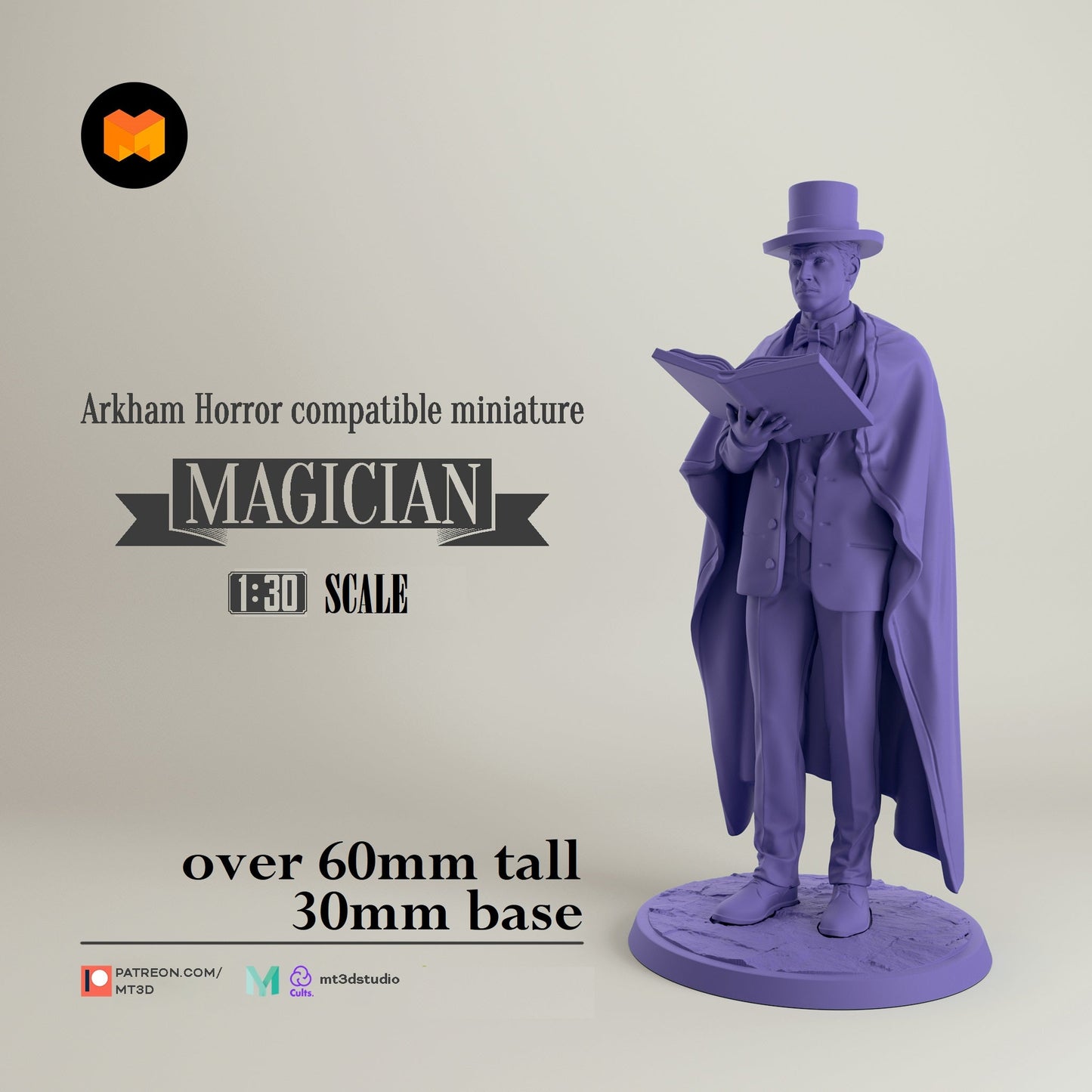 Arkham Compatible Investigator: The Magician (Dexter Drake) - Golden Apple Comics