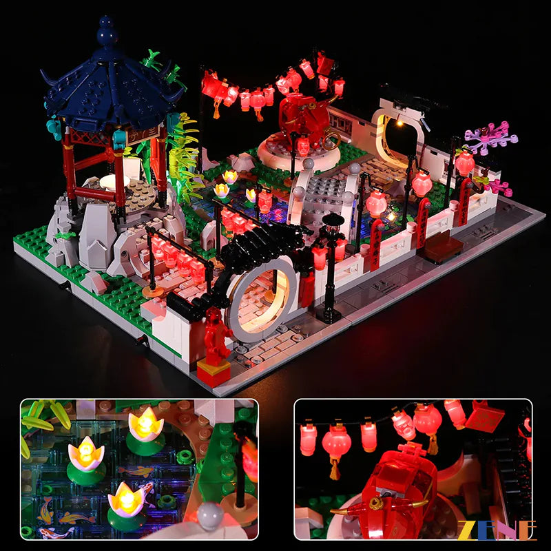 Light Kit for LEGO New Year Lantern Festival #80107
