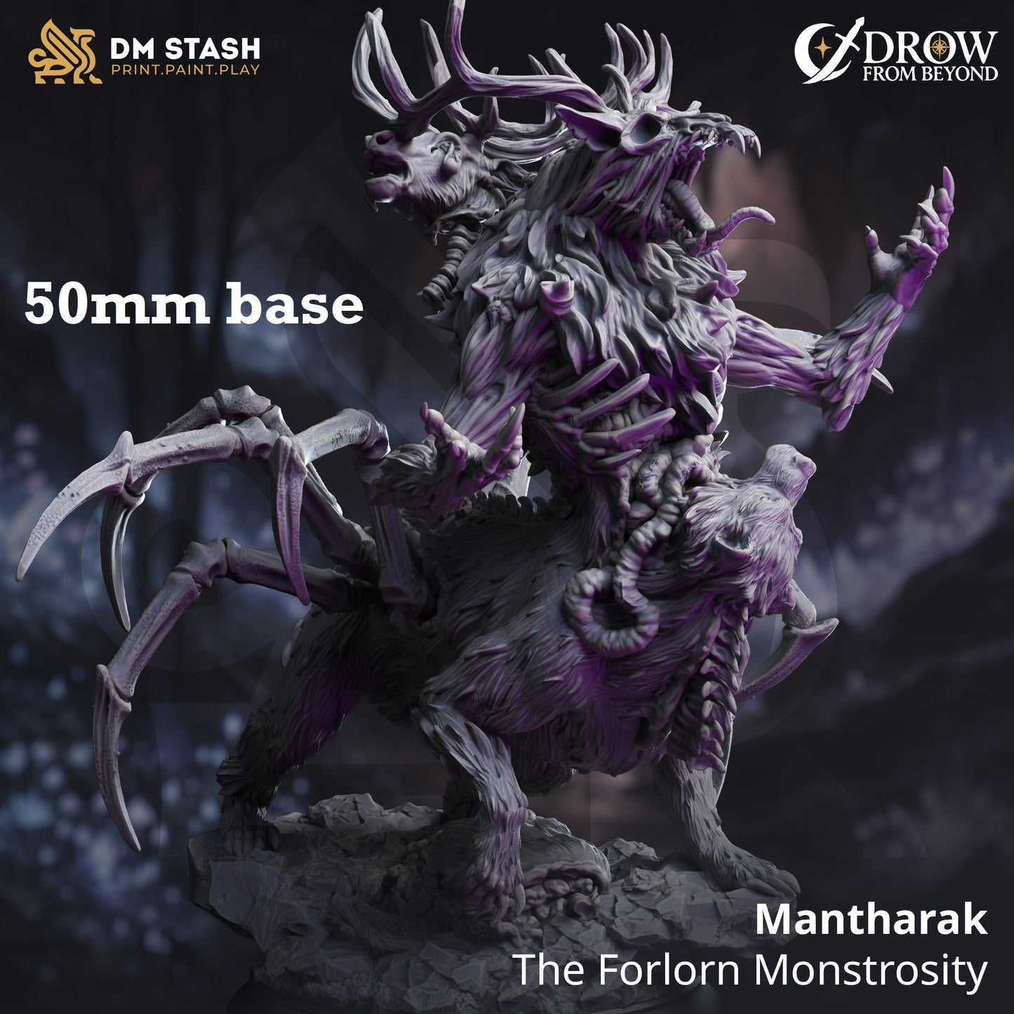 Mantharak, The Forlorn Monstrosity (Wendigo Abomination) - Golden Apple Comics