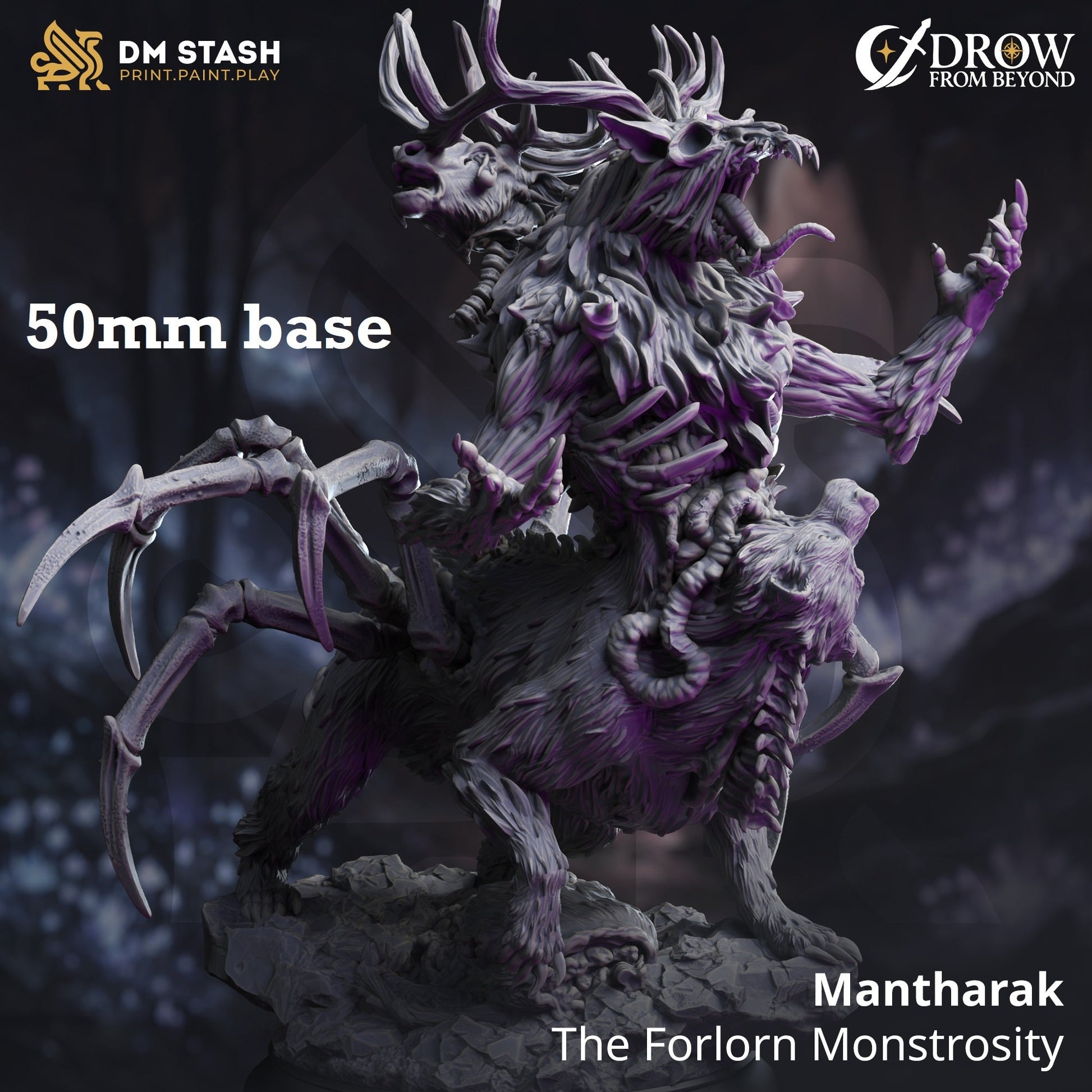 Mantharak, The Forlorn Monstrosity (Wendigo Abomination) - Golden Apple Comics