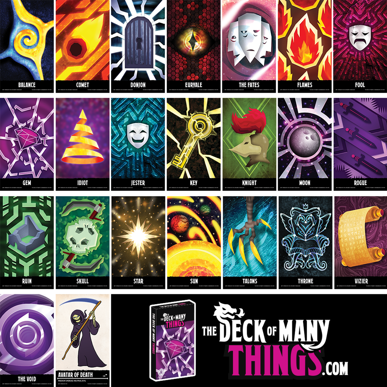 The Deck of Many: Things