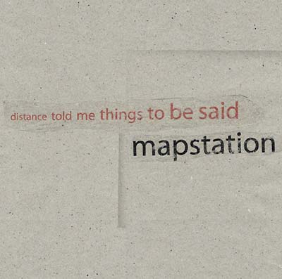 Distance Told Me Things To Be Said (CD)
