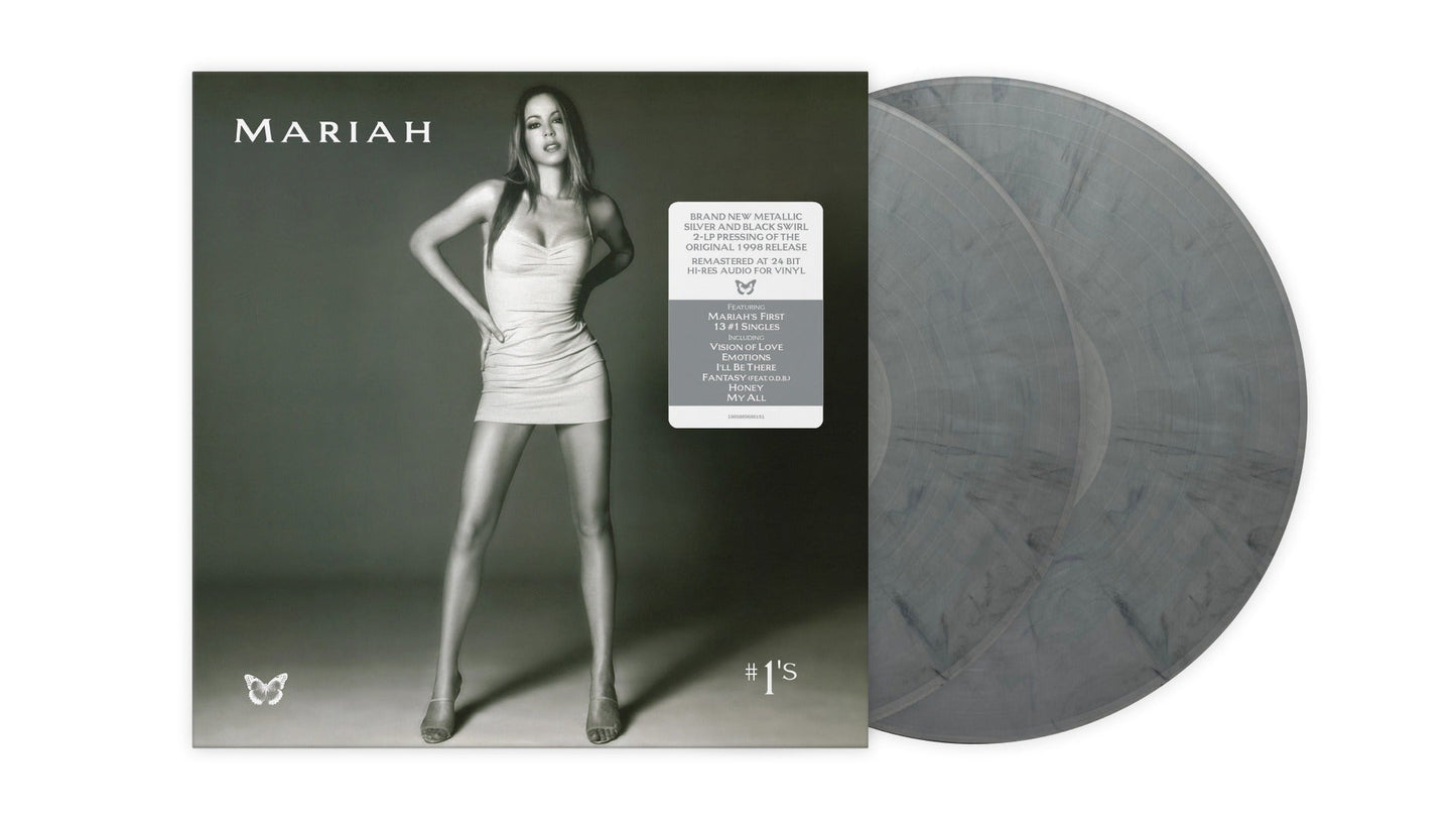 Mariah Carey #1's (Bonus Tracks, Colored Vinyl, Silver & Black Swirl) (2 Lp's) [Vinyl]