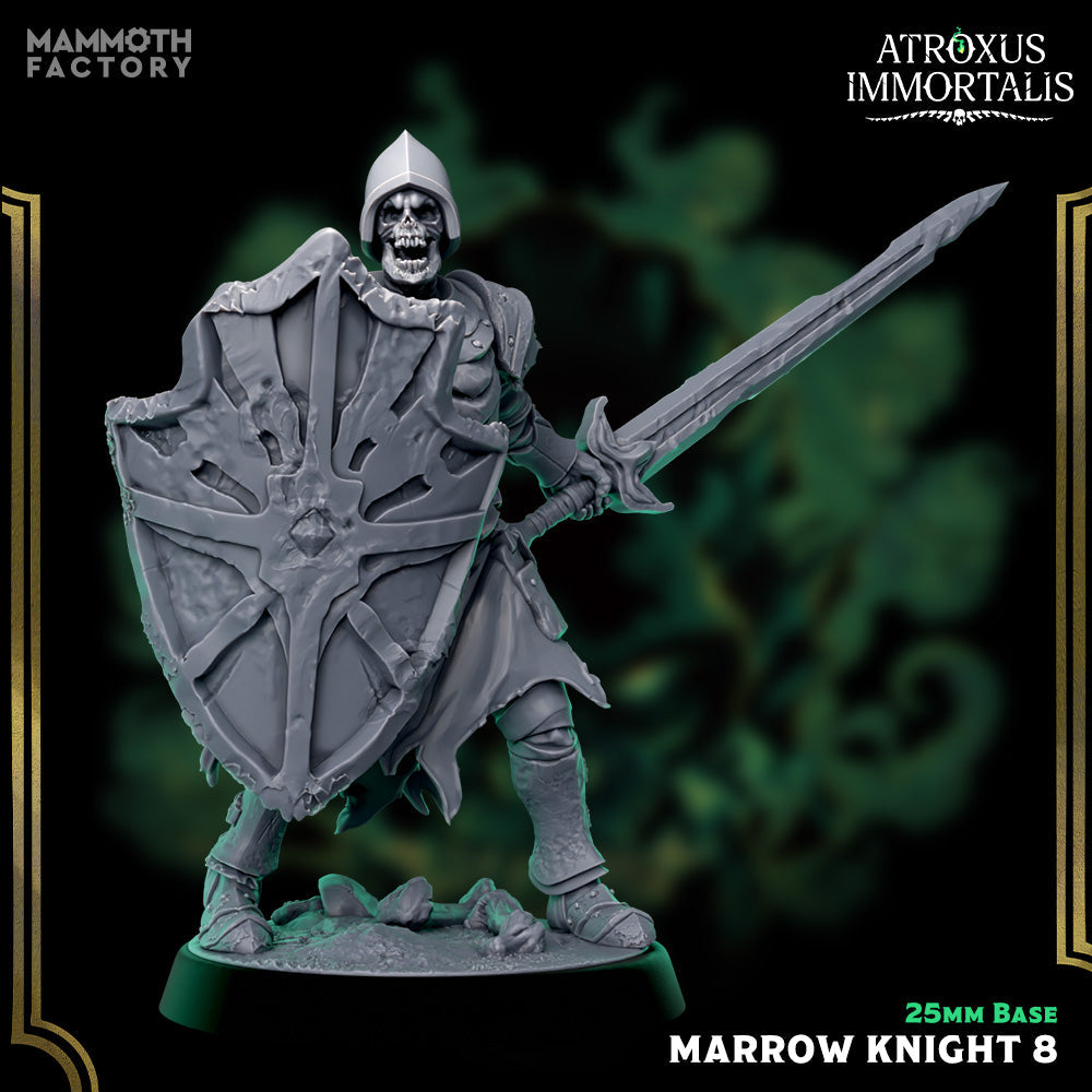 Marrow Knight: Sculpt 8 (Skeleton Swordsman) - Golden Apple Comics