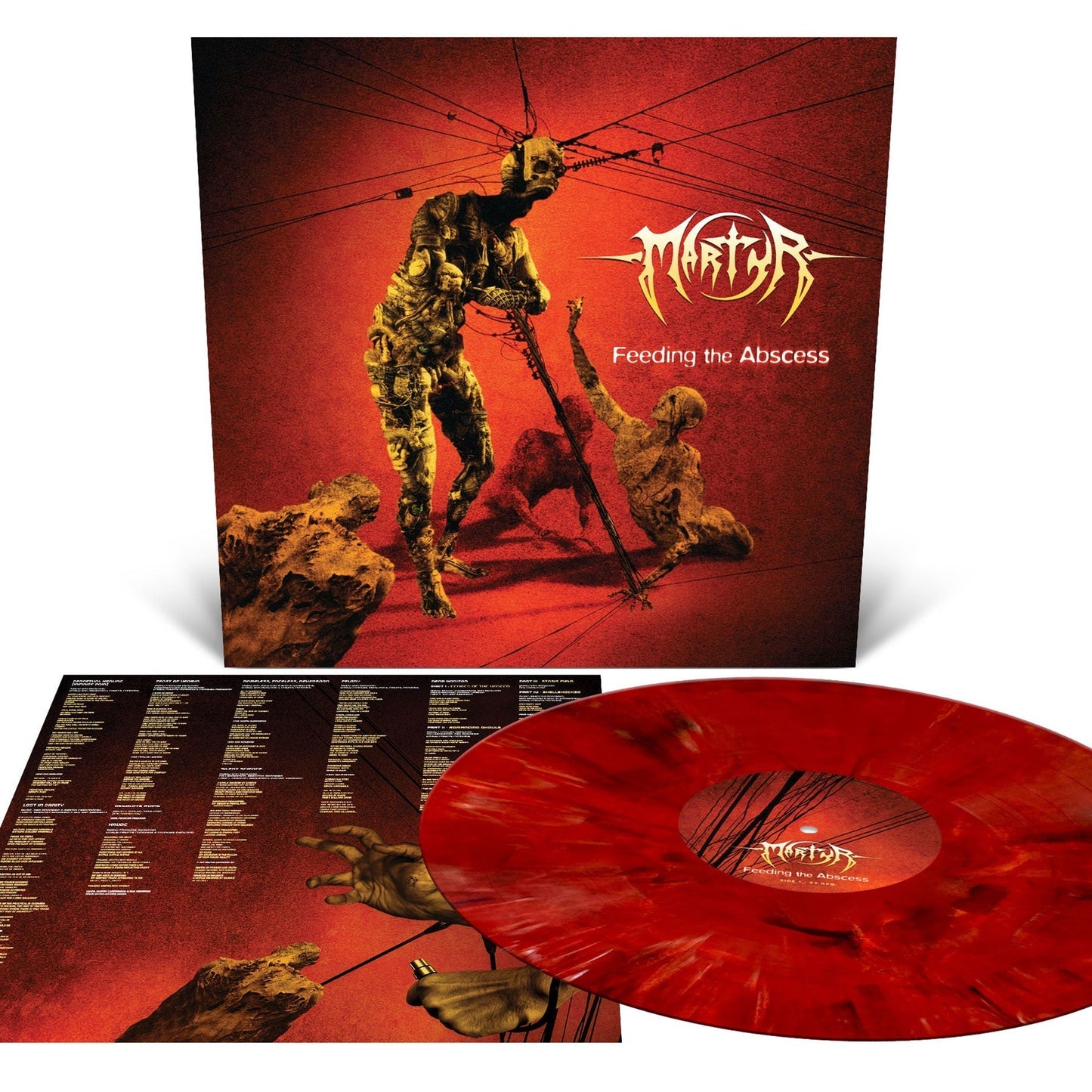 Martyr - Feeding The Abscess (Reissue) [Red Marble Vinyl] [Vinyl]
