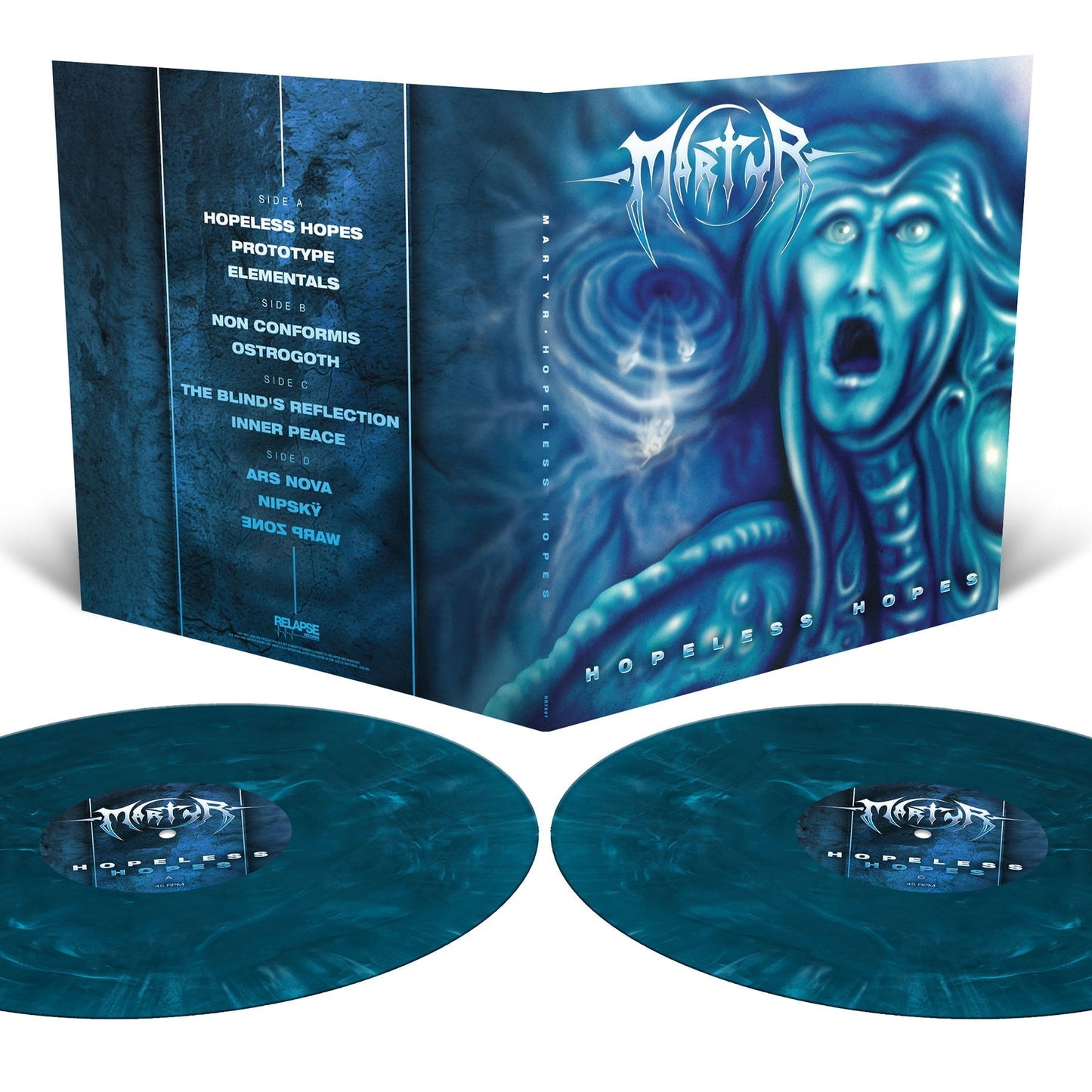 Martyr - Hopeless Hopes (Reissue) [Blue Marble Vinyl] [Vinyl]