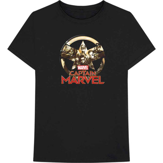 Captain Marvel Star Logo (T-Shirt)