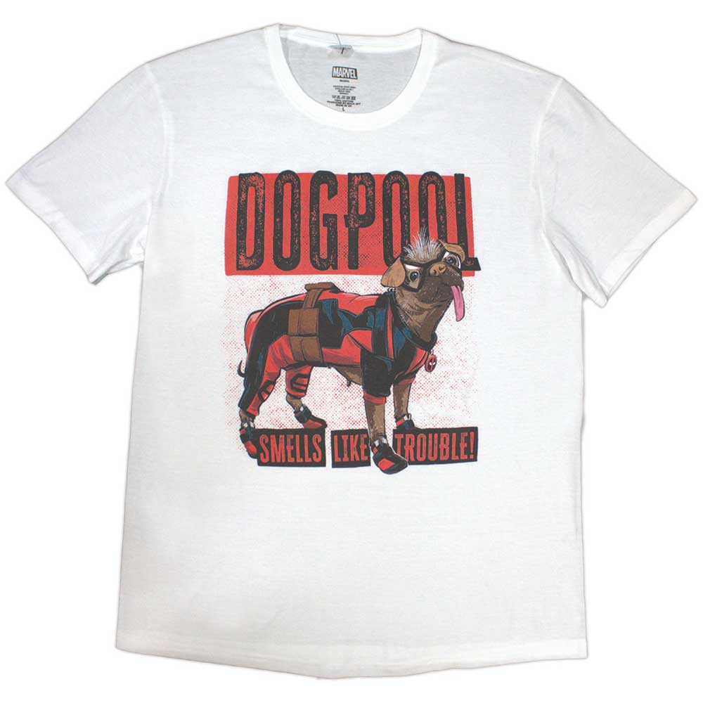 Marvel Comics Deadpool Dogpool Smells Like Trouble [T-Shirt]